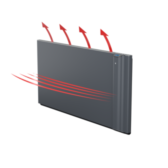Radialight Klima anthracite heating forms
