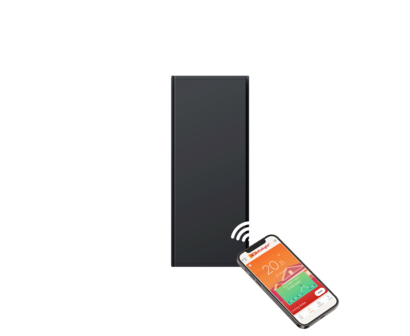 Radialight Icon Wifi anthracite 1000W front