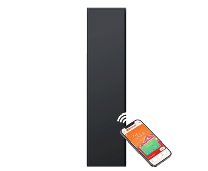 Radialight Icon Wifi anthracite 2000W front