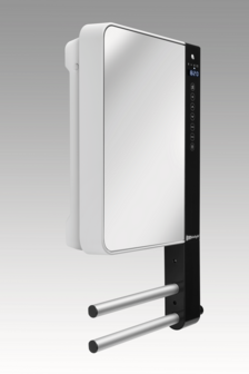Radialight Windy mirror with towel holders left side