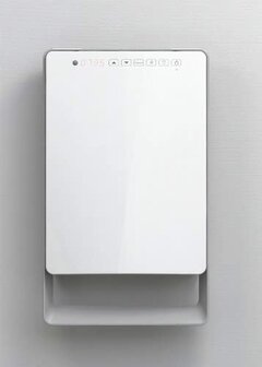 Touch front grey background