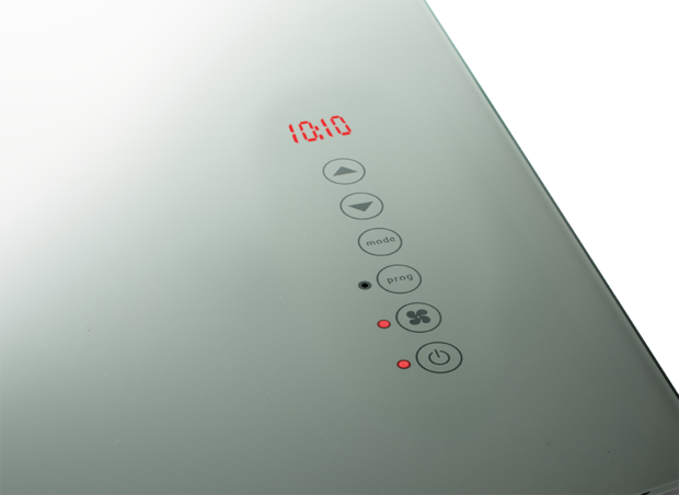 Radialight Deva white display detailfoto