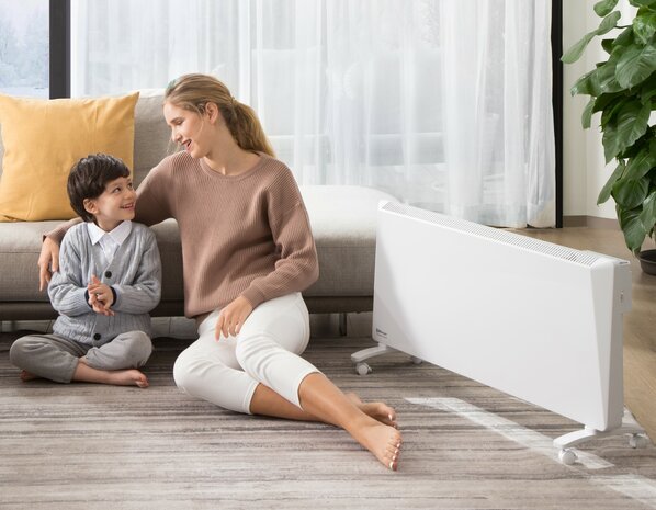 Sirio elektrische convector sfeerfoto