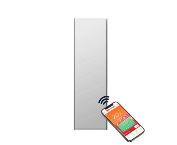 Radialight Icon Wifi white 1500W front