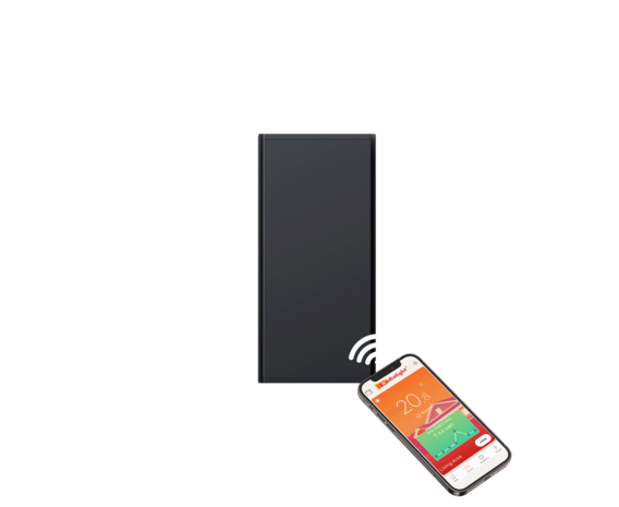 Radialight Icon Wifi anthracite 750W front