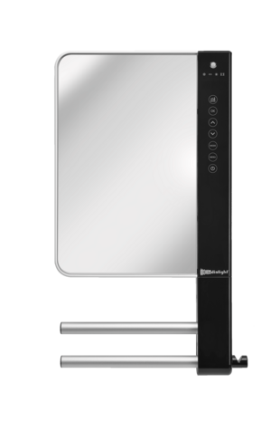 Radialight Windy mirror with towel holders front