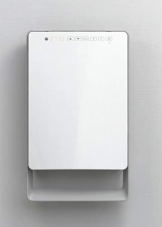 Touch front grey background