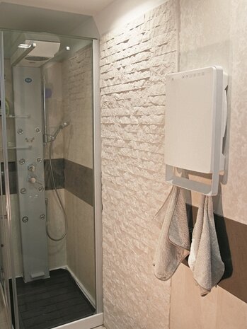 Touch towel hooks ambience